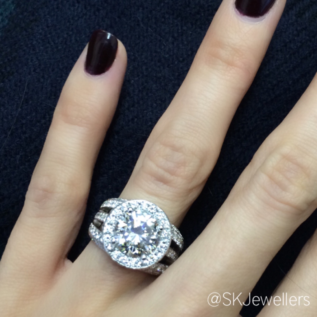 Triple SplitShank Halo Design Samuel Kleinberg